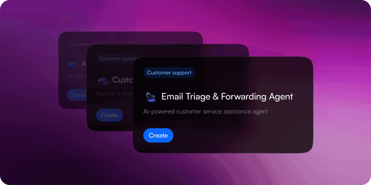 Agentic workflow templates