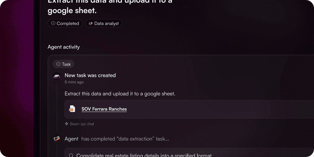 Workflow execution