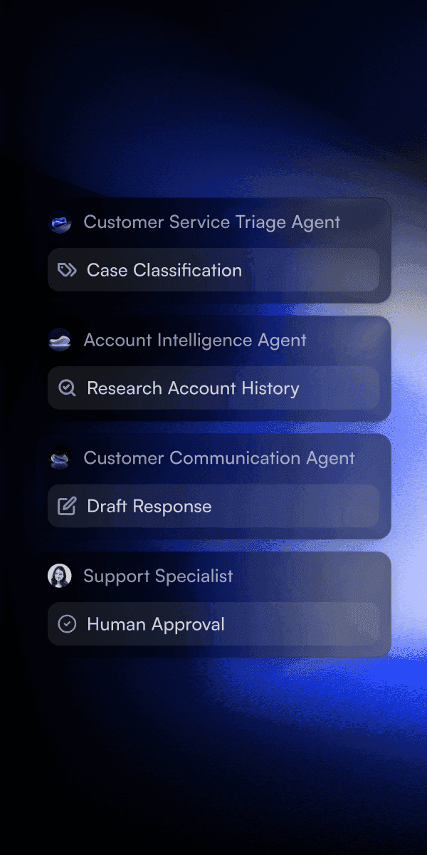 Multi-agent orchestration at scale